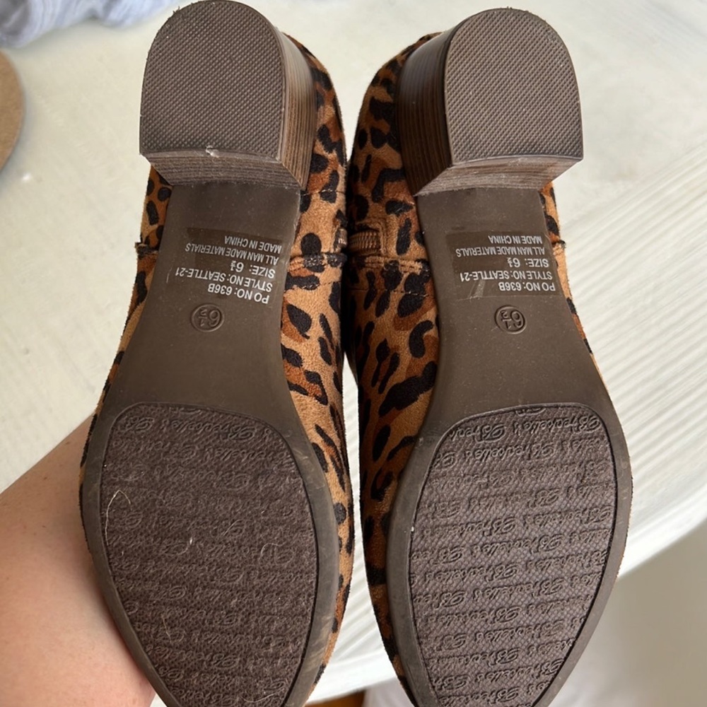 Leopard booties - Picture 4 of 5